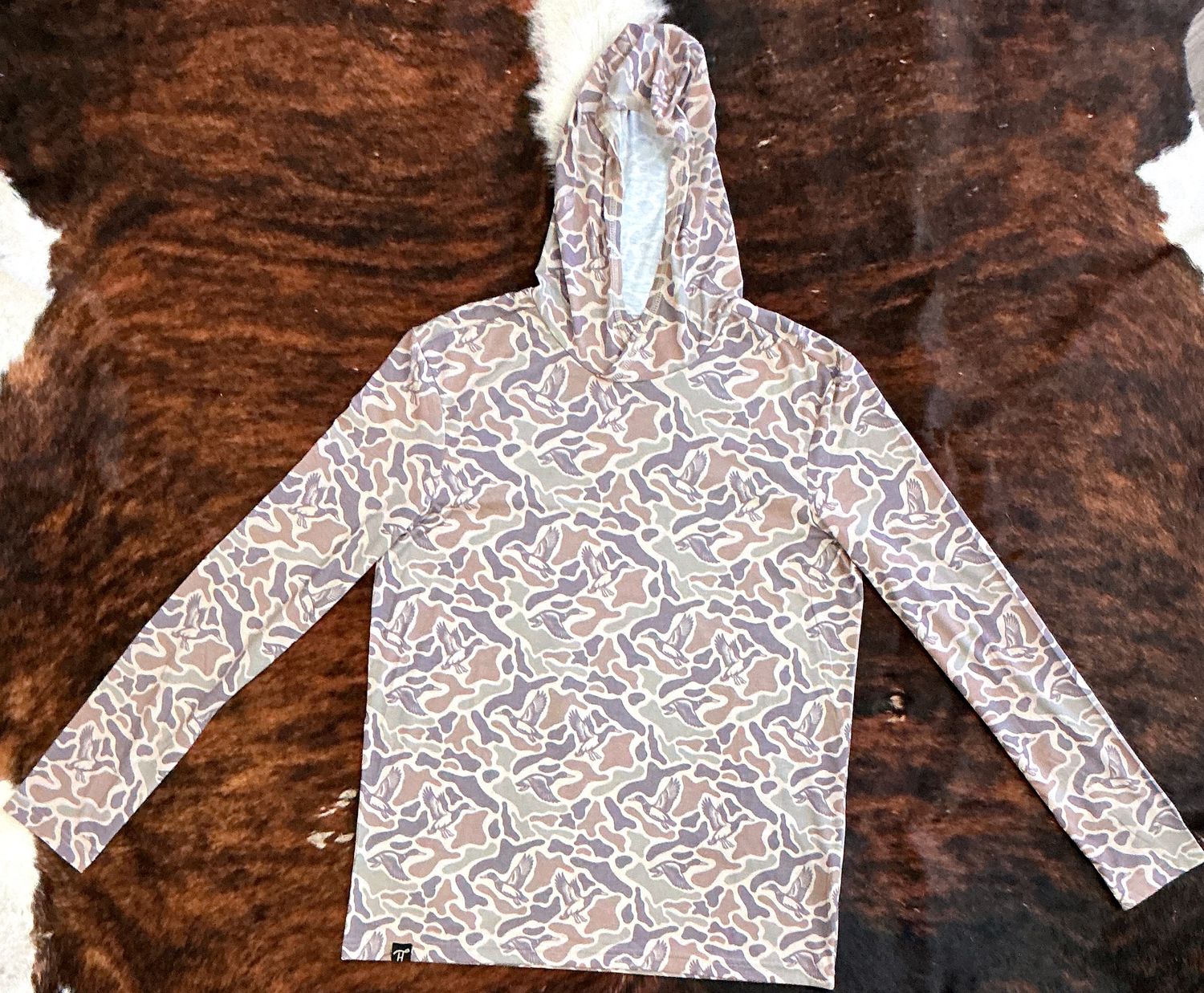 Men’s Camo Duck Lightweight Hoodie
