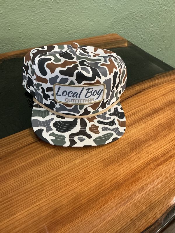 Youth Camo Rope Ball Cap