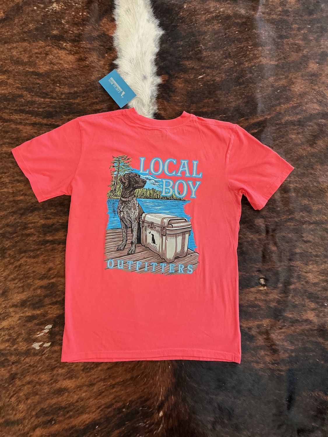 Men’s Lakeside GSP Tee-Coral
