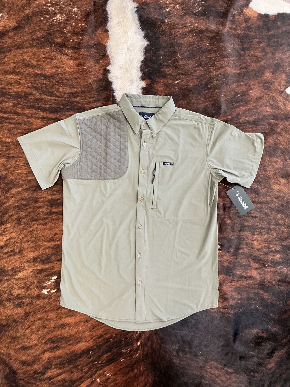 Men’s Shooting Shirt-Olive