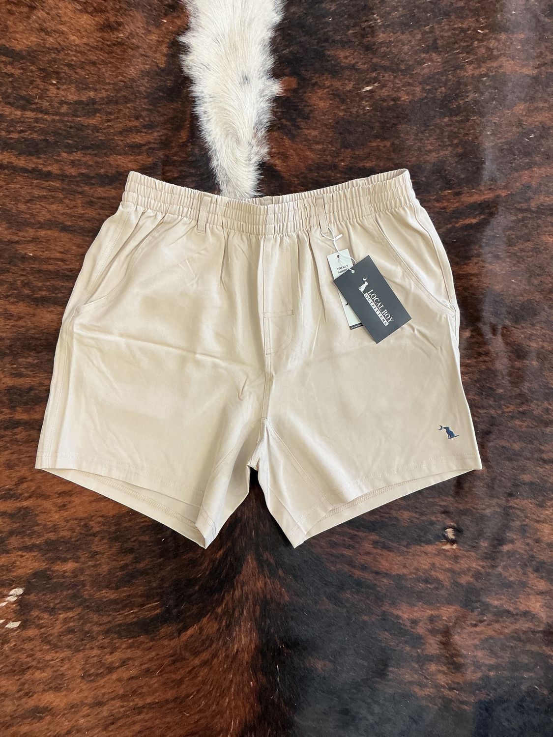Men’s Volley Shorts-Khaki