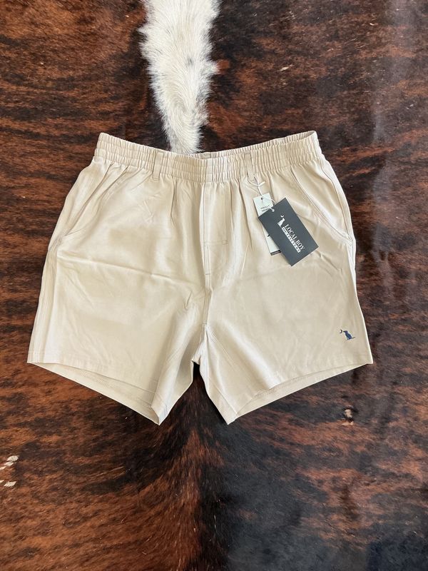 Men’s Volley Shorts-Khaki