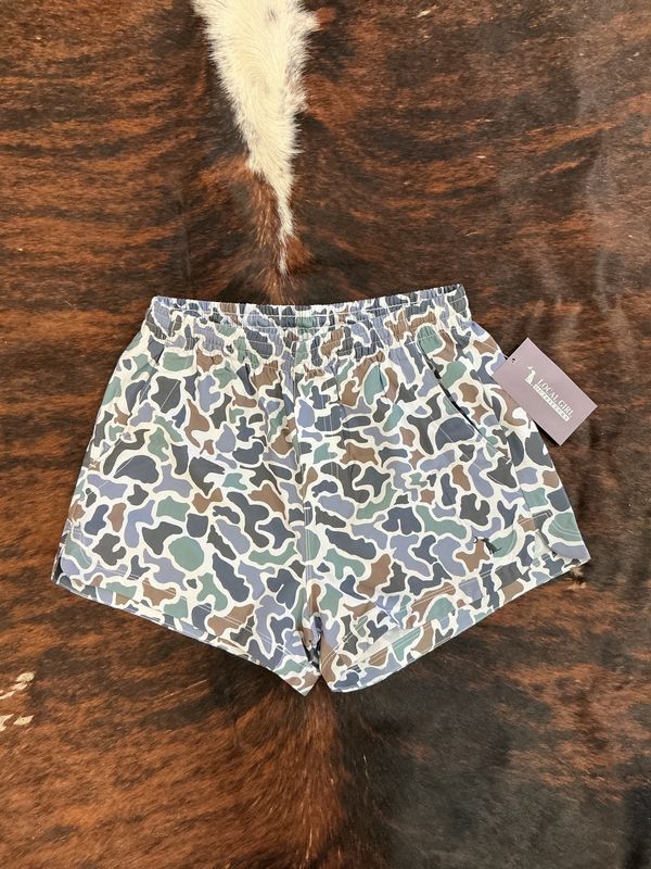 Women’s Volley Shorts-Camo
