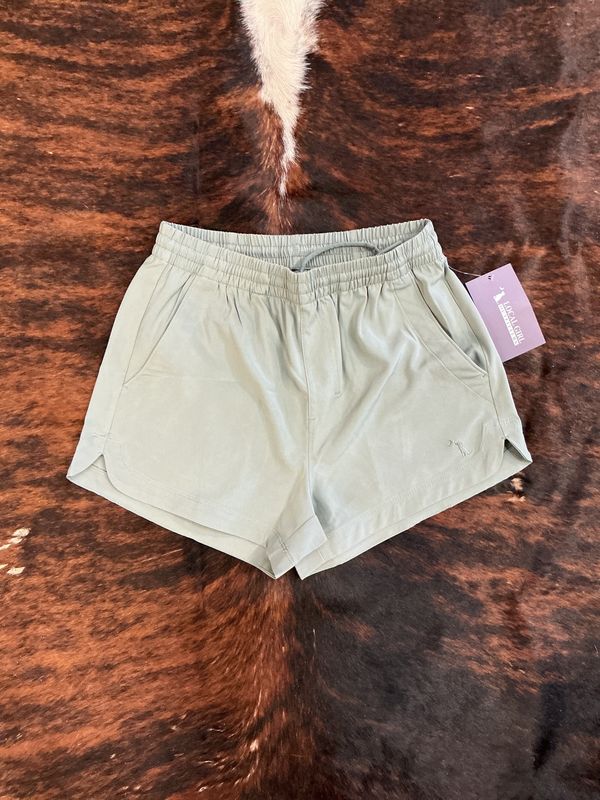 Women’s Volley Shorts-Sage