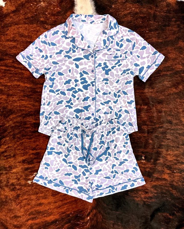 Women's Camo PJ Set