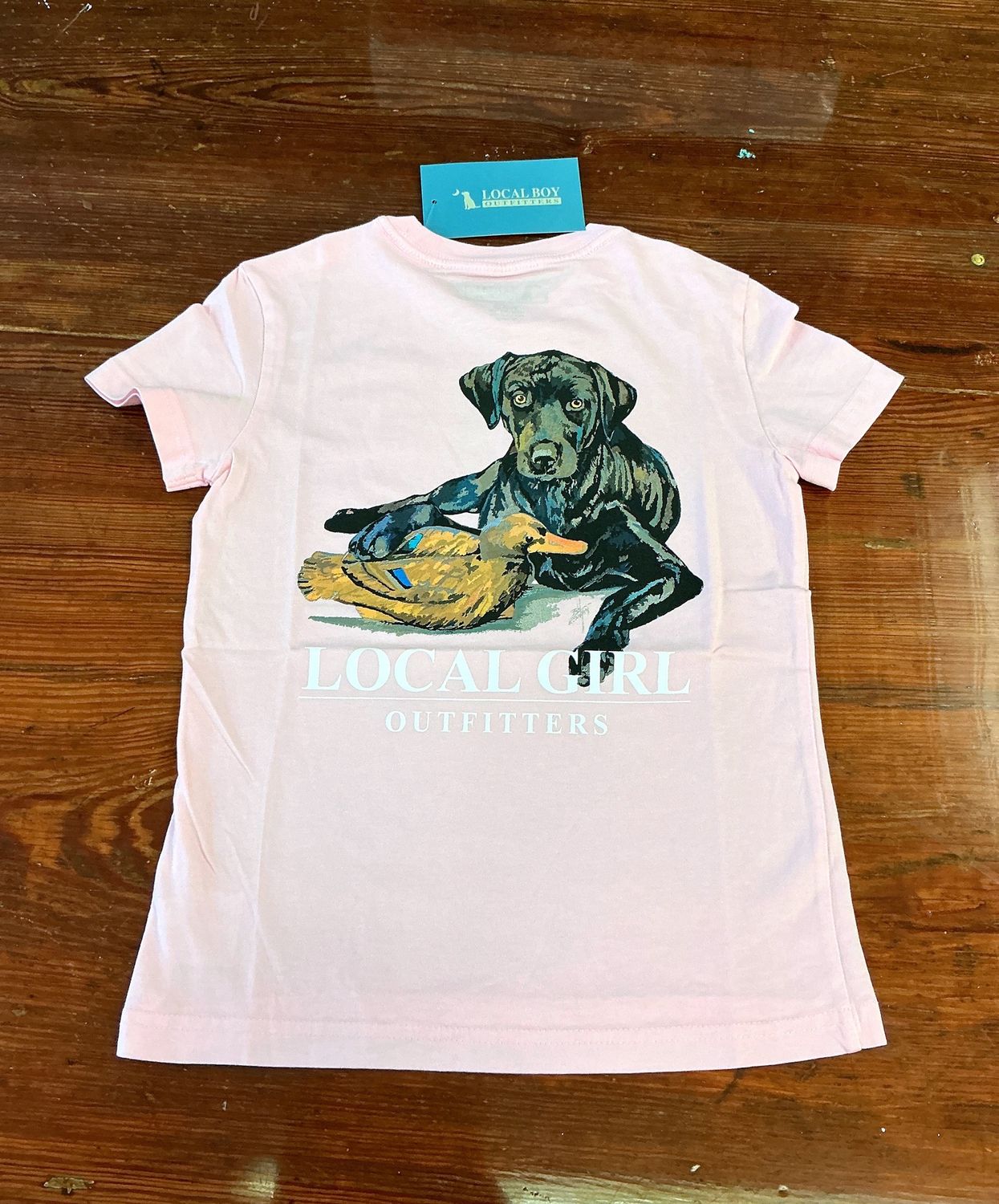 Girls Youth LG Decoy &amp; Lab SS Tee