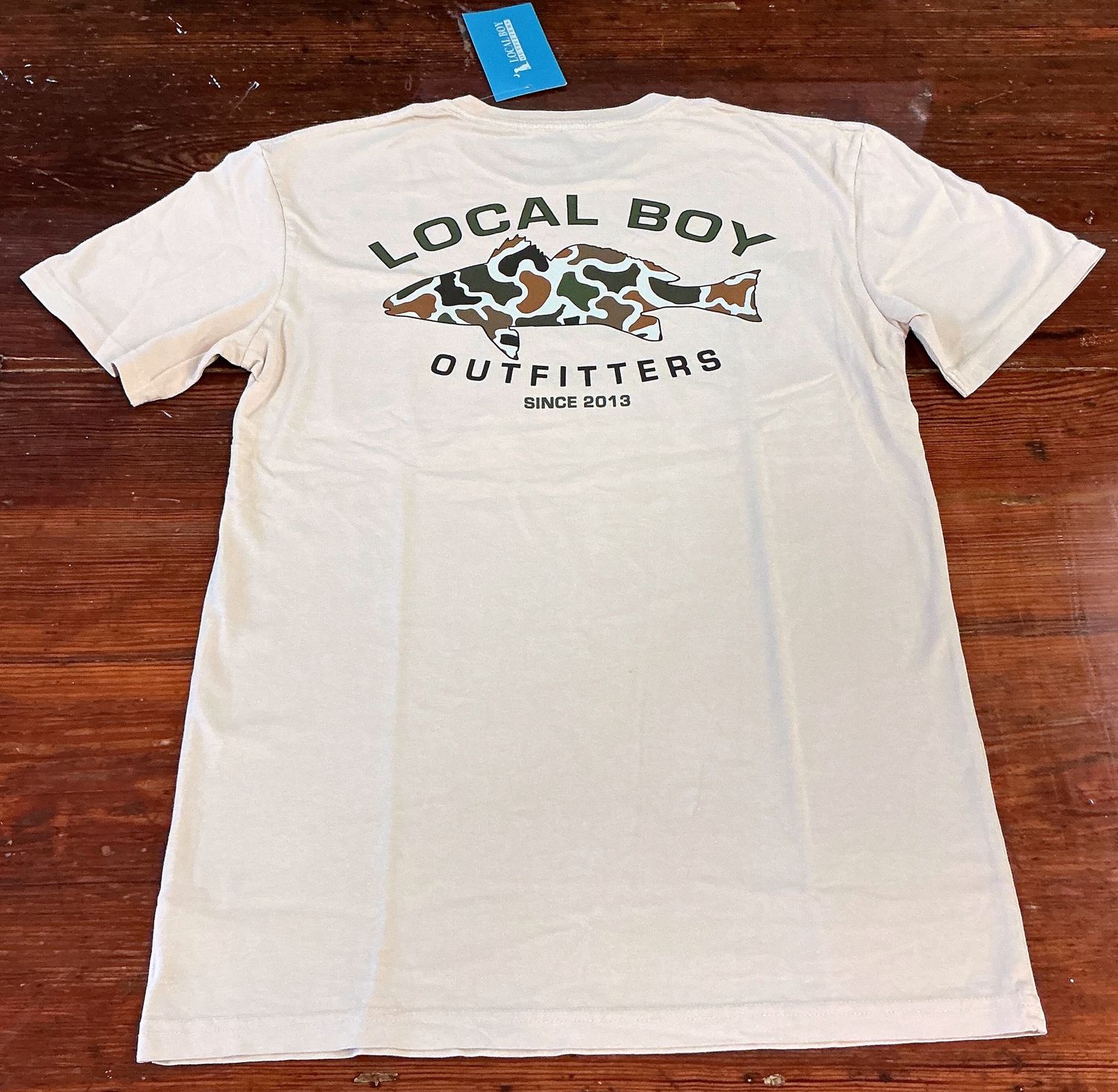 Men’s Vintage Red Fish SS Tee