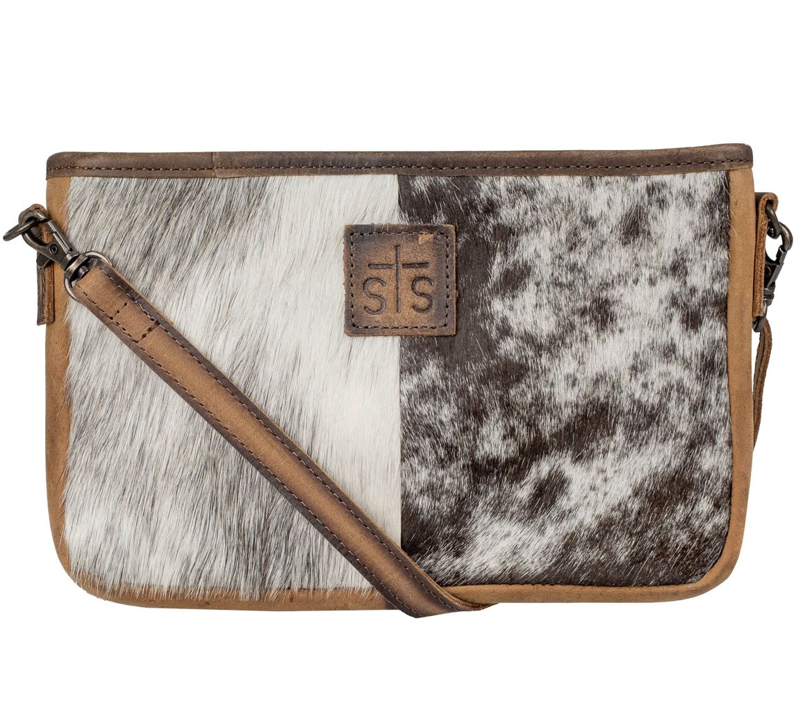 Cowhide Claire Crossbody Purse