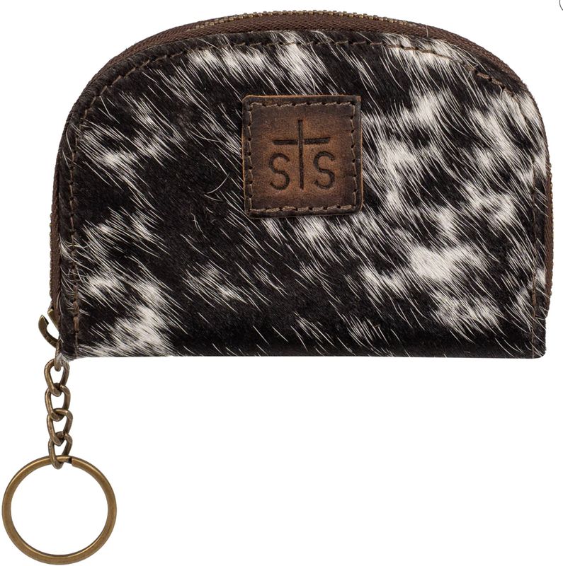STS Cowhide Adlee Keychain Wallet