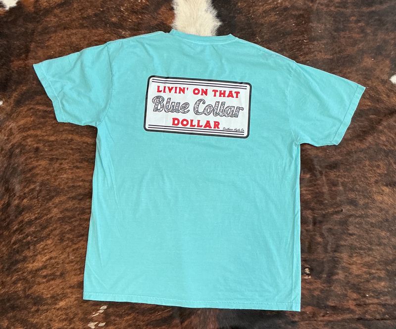 Men’s Blue Collar Dollar SS Tee