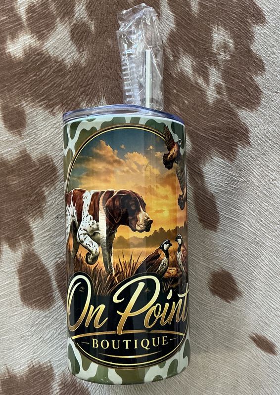 On Point Boutique Cups- Green Camo