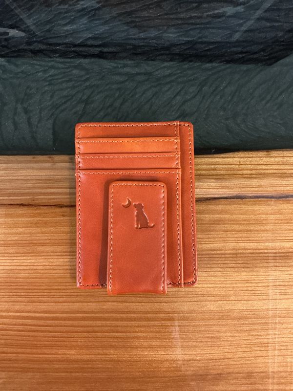 Local Boy Leather Money Clip