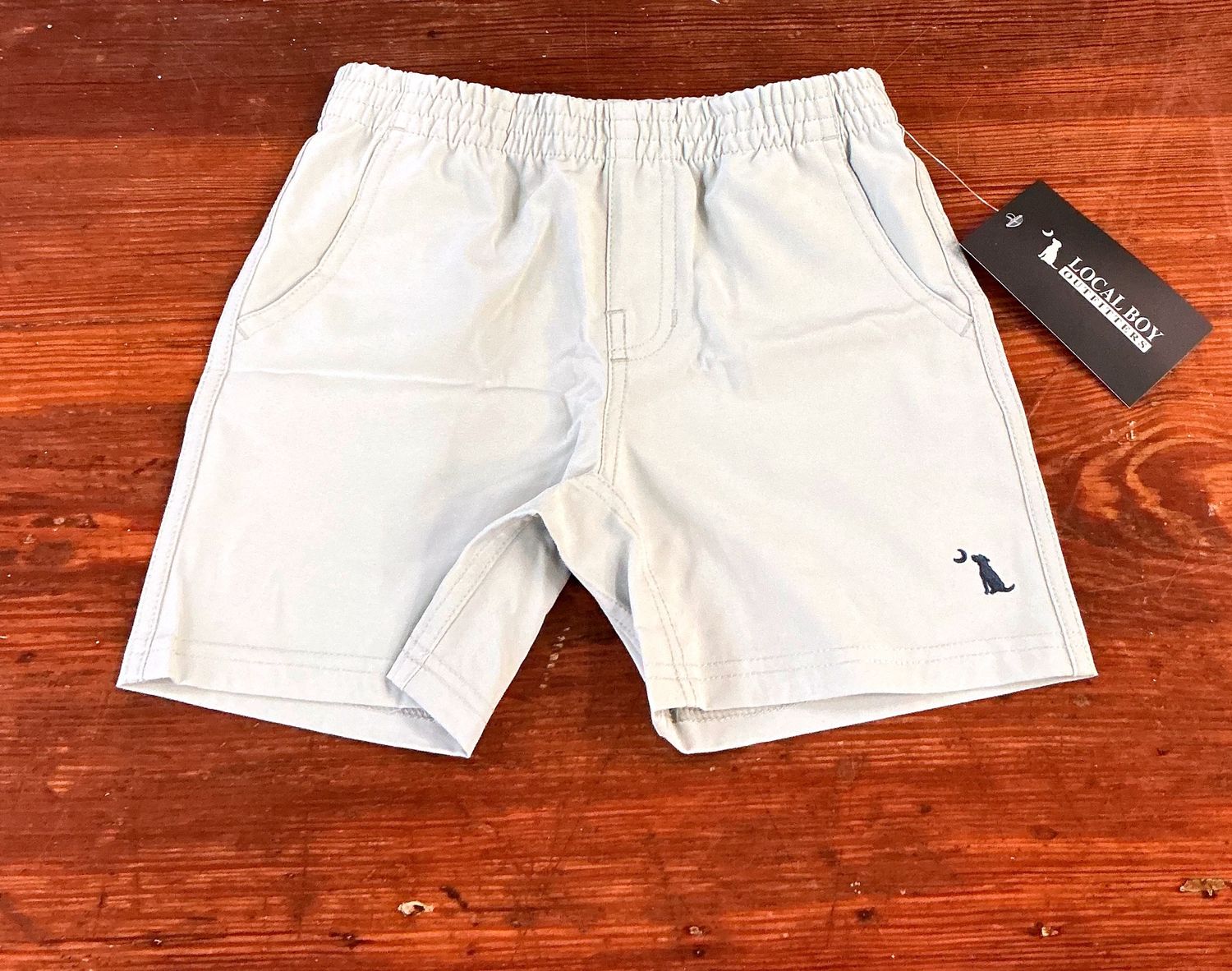 Boys Toddler Volley Shorts-Grey