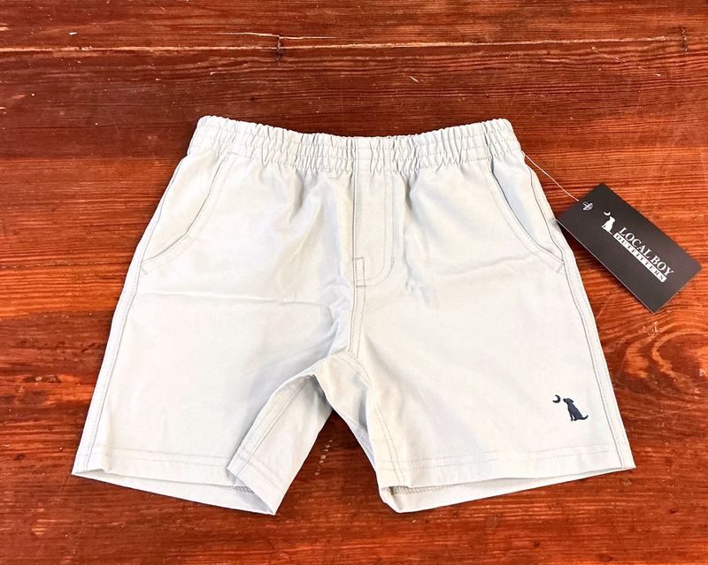 Boy’s Youth Volley Shorts-Grey
