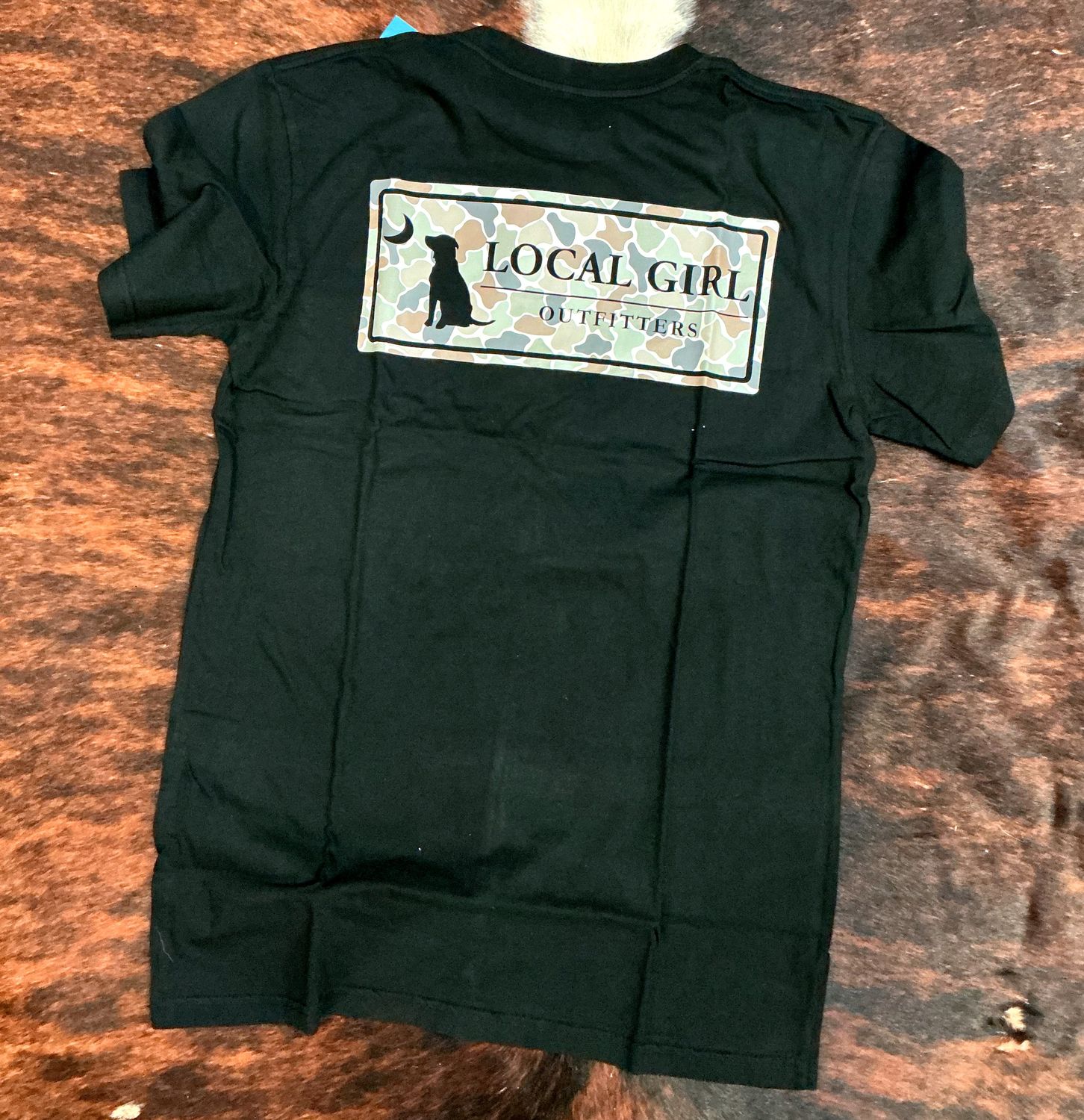 Women's LG FC Flora Plate SS Tee-Black
