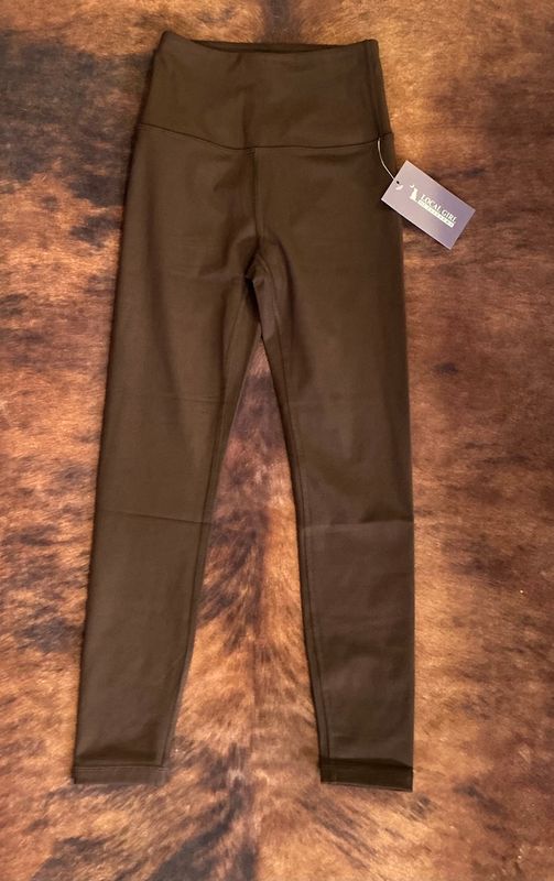 Women's LG Leggings-Brown