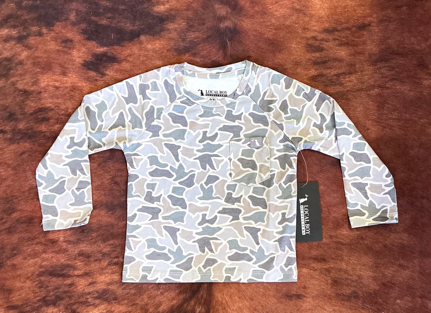 Toddler LS HB Crew Dri-FIT-Sand Duck Camo