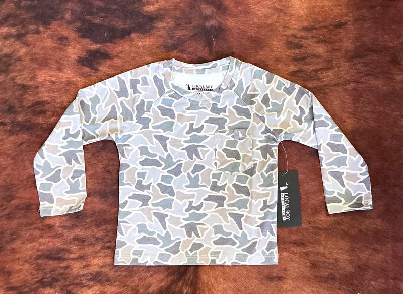 Toddler LS HB Crew Dri-FIT-Sand Duck Camo