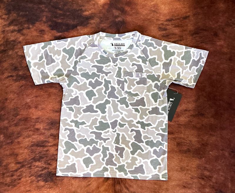 Youth SS HB Crew Dri-FIT-Dog &amp; Moon Camo
