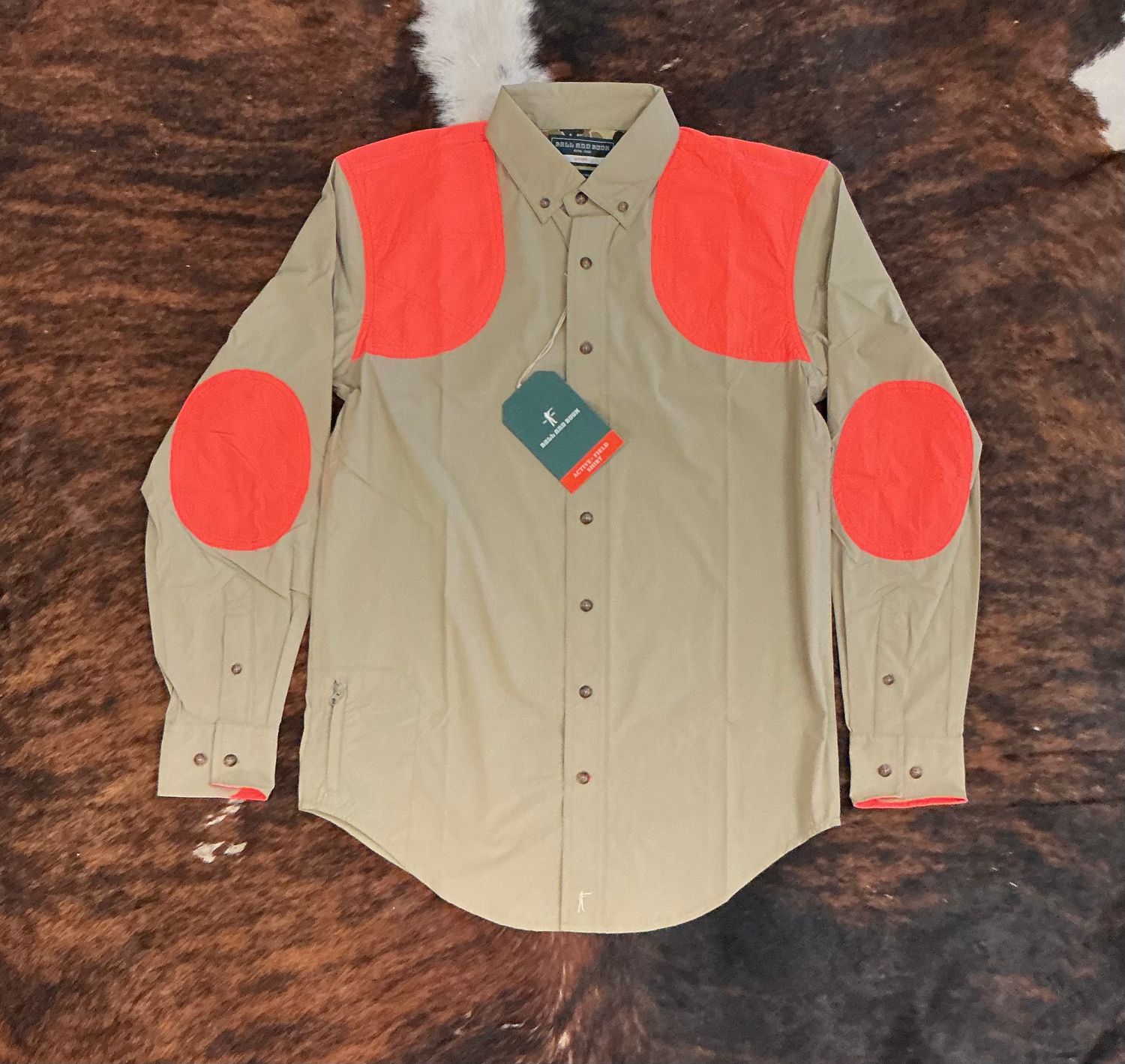 Women’s Ball and Buck Active Field Shooting Shirt-Upland/Orange