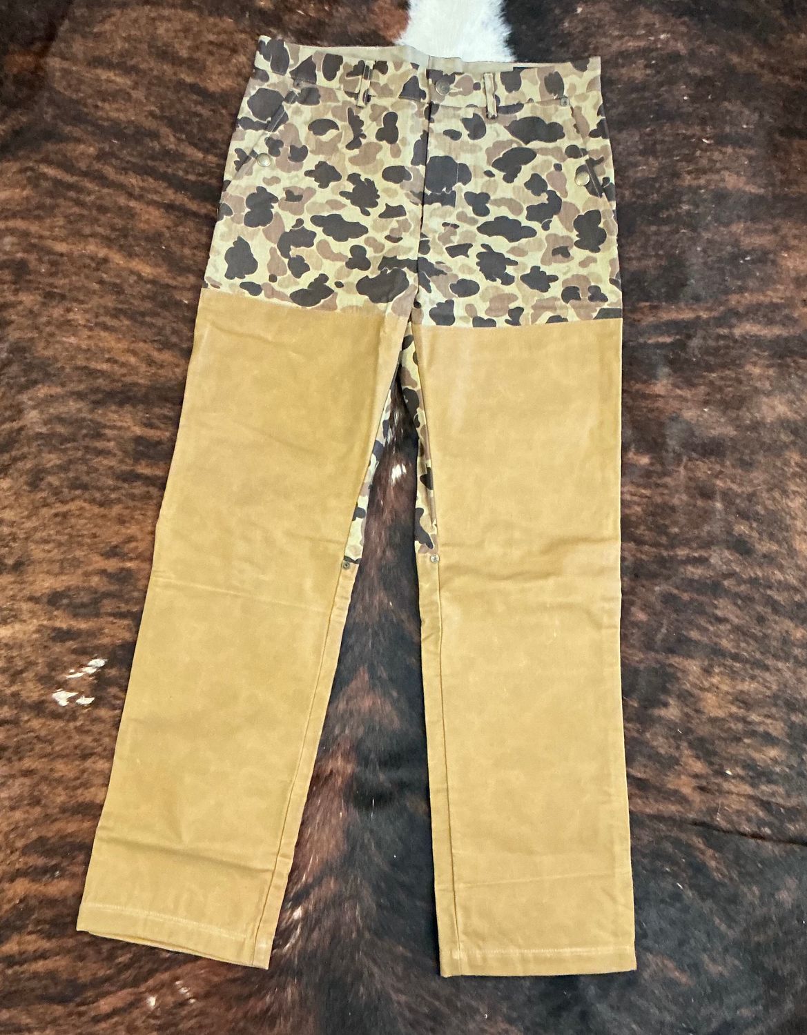 Ball &amp; Buck Mid-Weight Briar Field Pant-Waxed Camo
