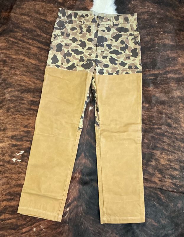 Ball &amp; Buck Mid-Weight Briar Field Pant-Waxed Camo