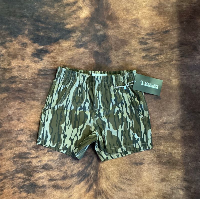 Toddler Volley Short-Bottomland Camo