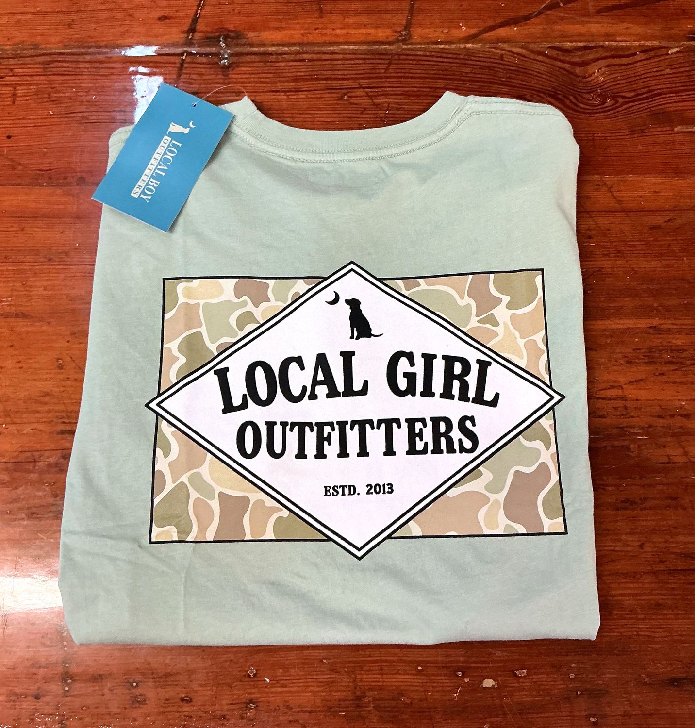 Local Girl Founders Flag Desert SS Tee