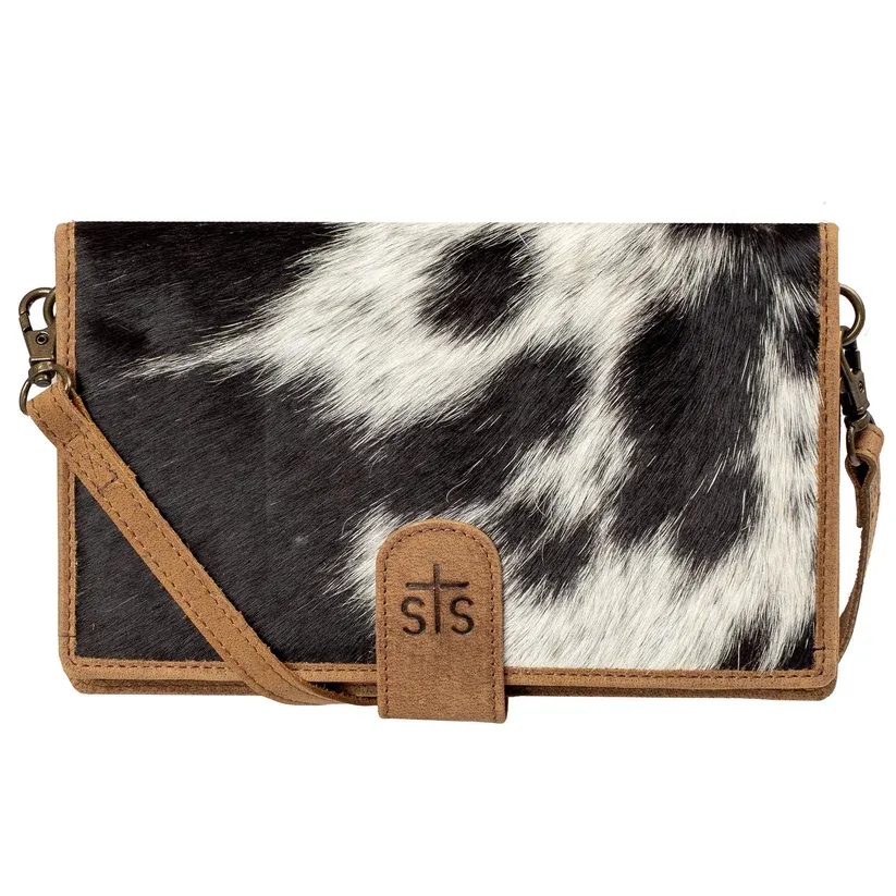 STS Yetzy Organizer Crossbody Wallet-Cowhide