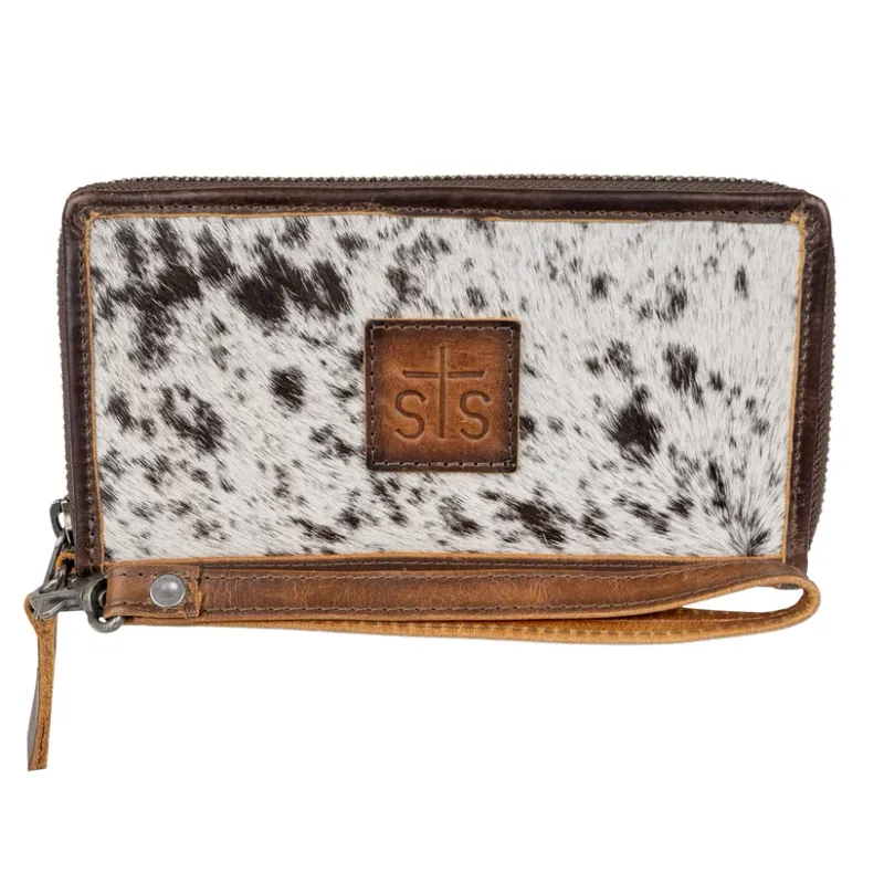 STS Vaquero Concho Bifold Wallet-Cowhide