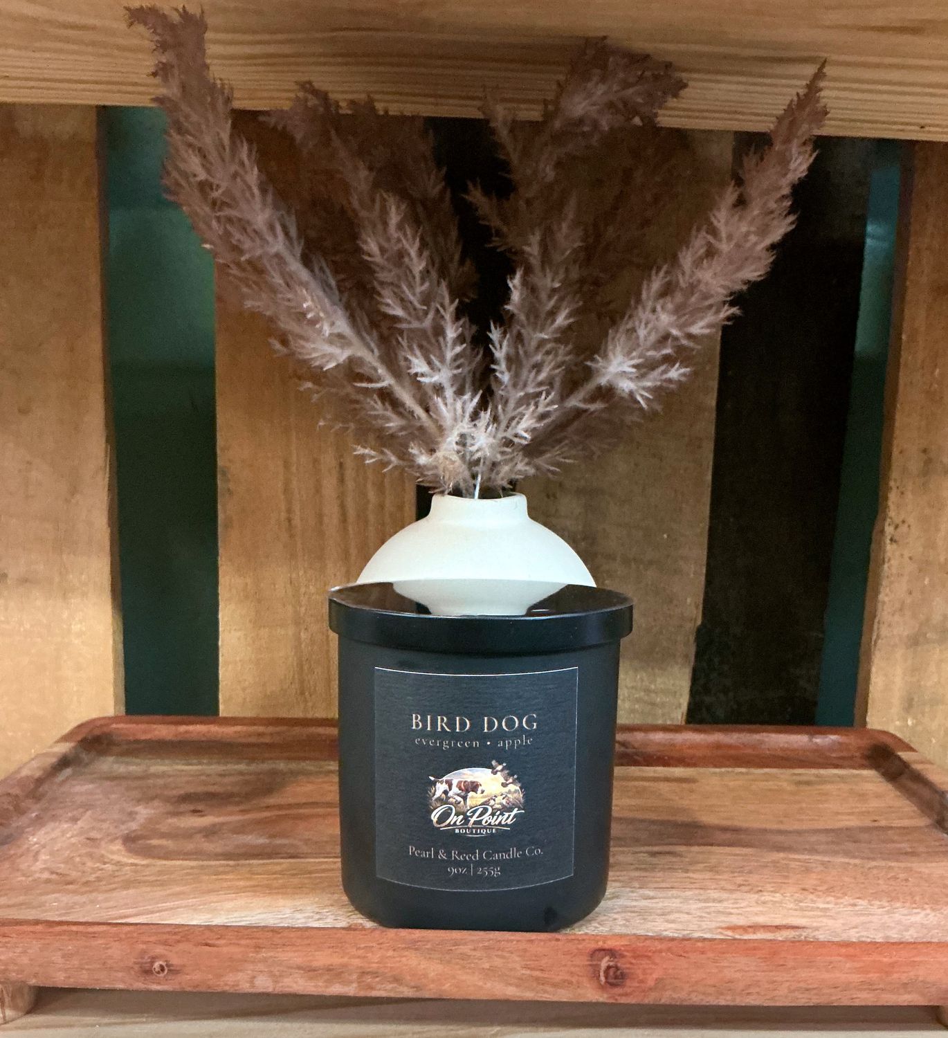 Candle-Bird Dog (Evergreen- Apple)