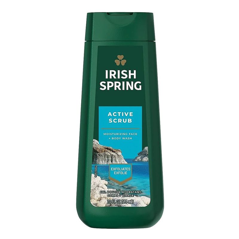 Irish Spring Active Scrub