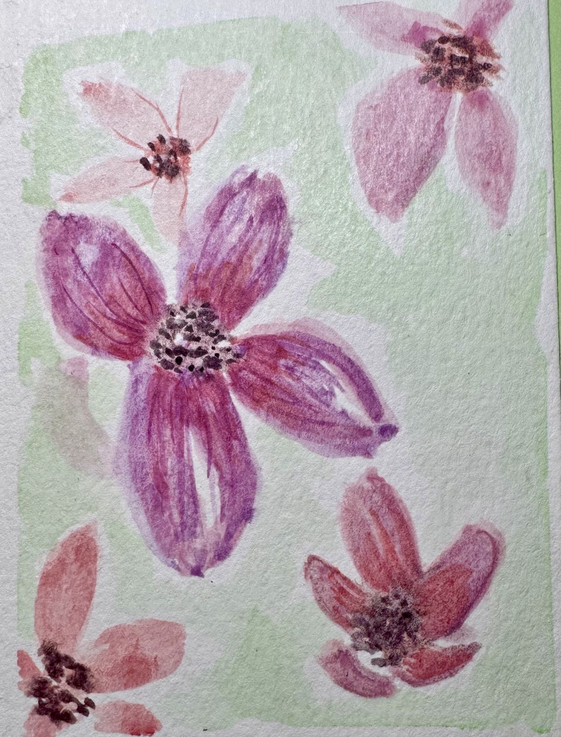 Abstract Wildflowers