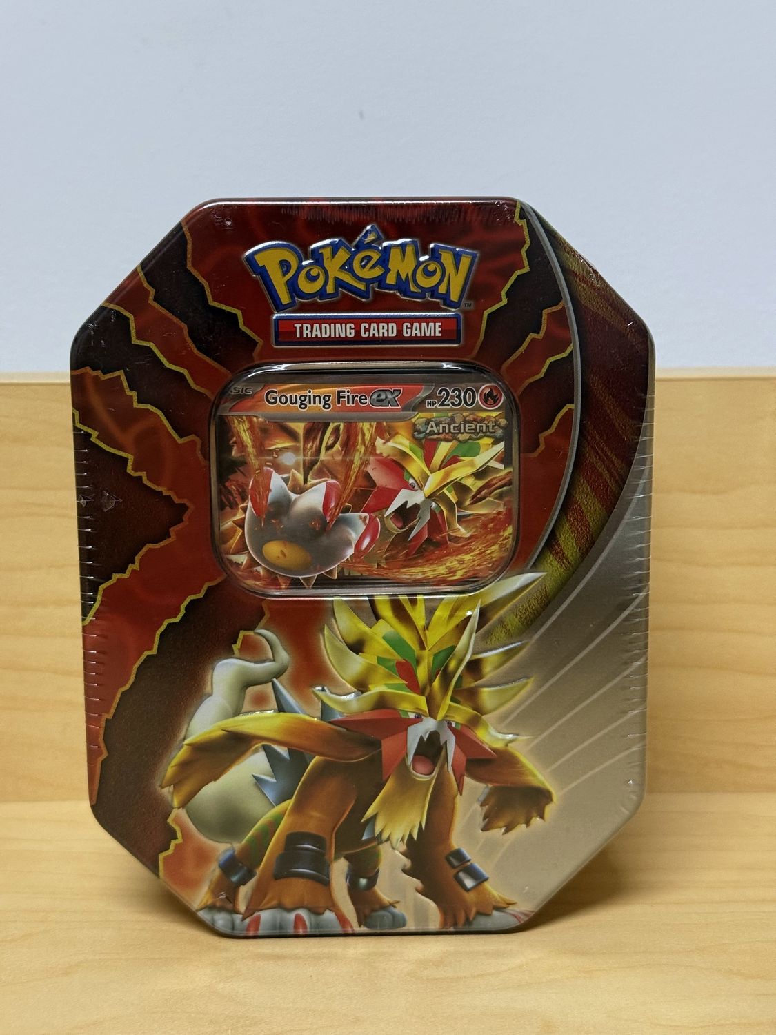 Pokemon Sword &amp; Shield Paradox Destinies Tin Gouging Ex