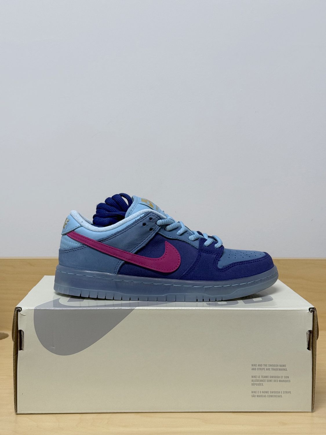 Nike Dunk Low Run The Jewels Blue Sz 4.5Y