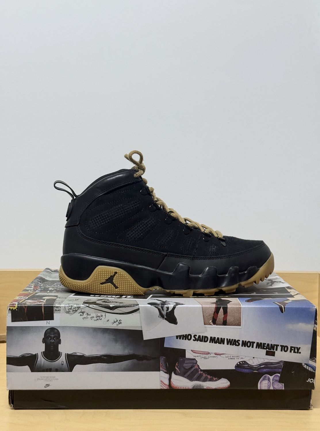 Jordan 9 Boot Gum Sz 9M