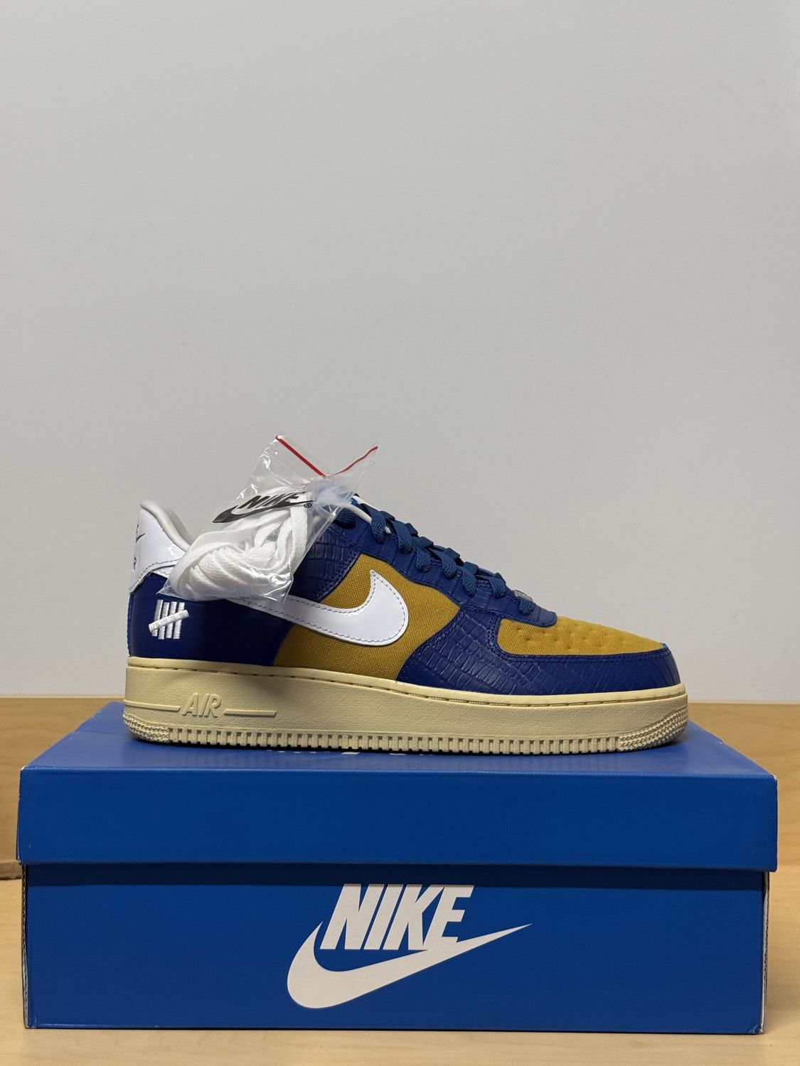 Nike Air Force 1 Undefeated Blue Sz 10M