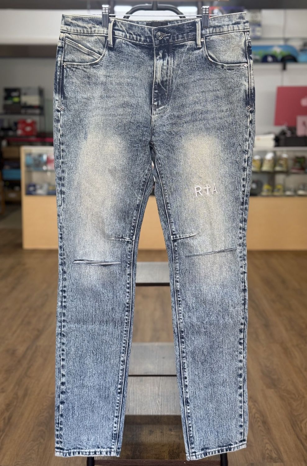 RTA Blue Rip Jeans (27)