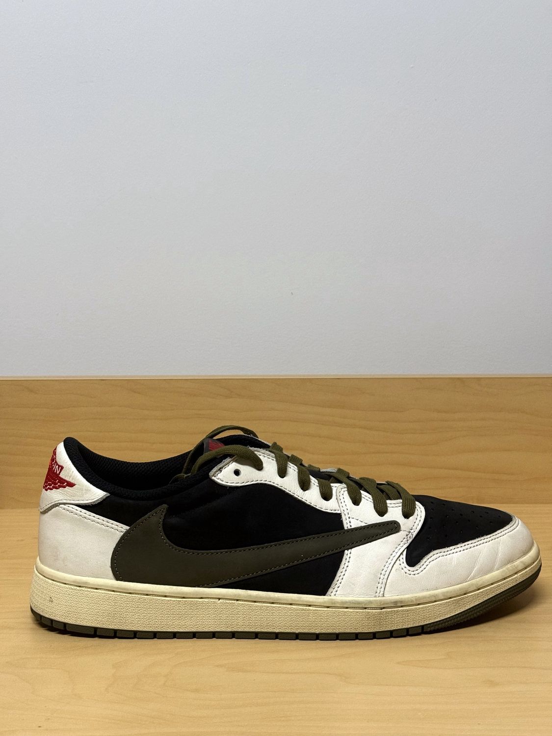 Jordan 1 Low Travis Olive Sz 12M