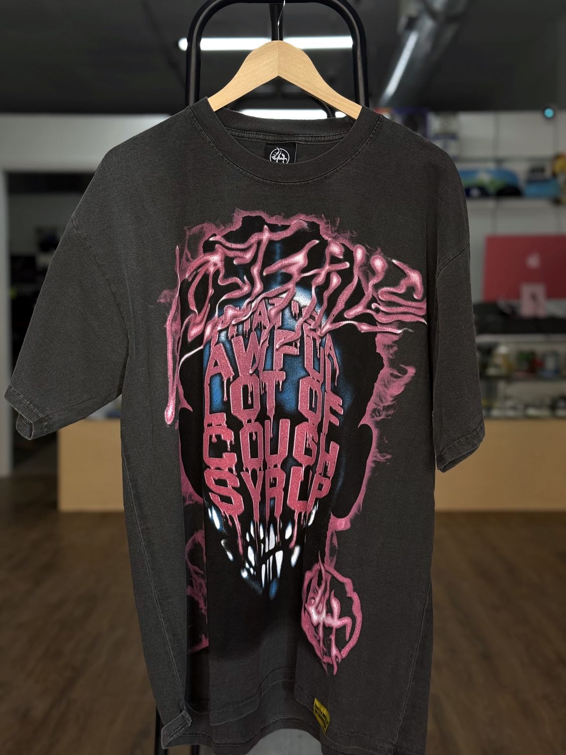 Lost Hills x Cough Syrup Grey Tee