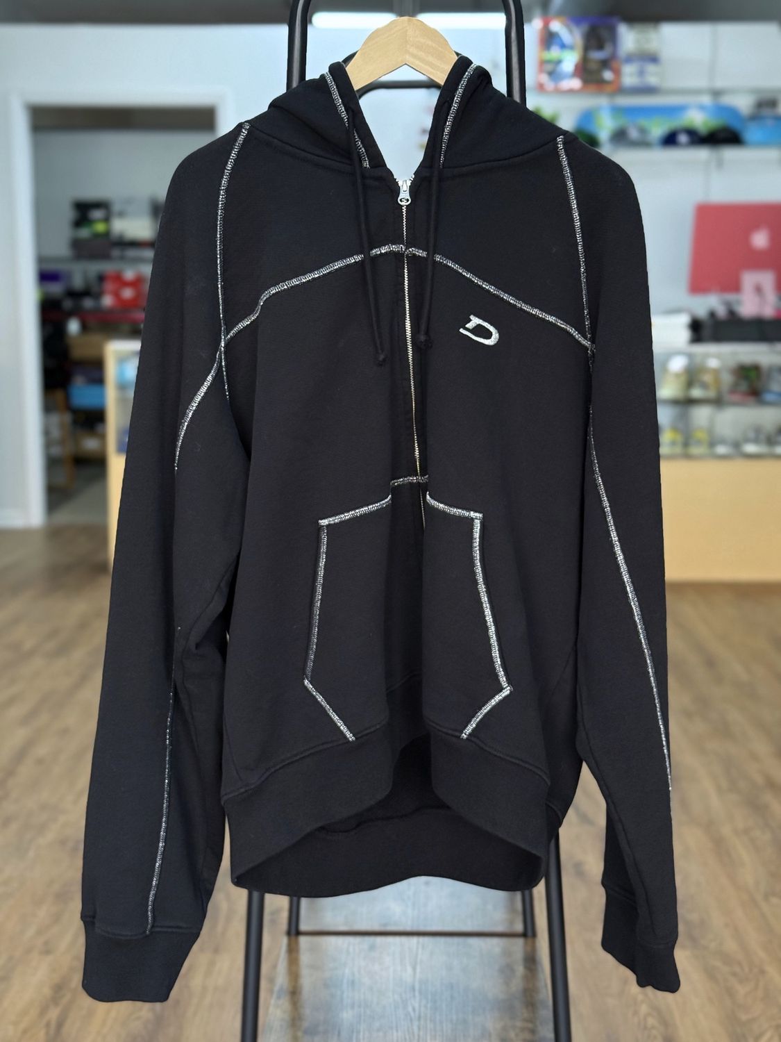 Denim Tears Court Lines Zip