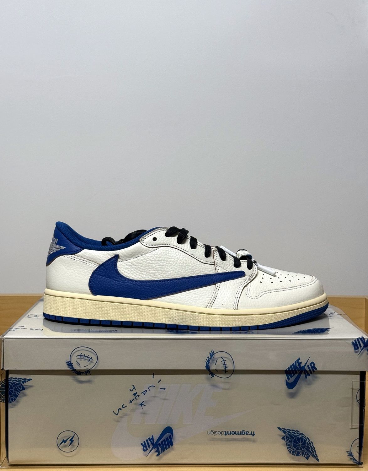 Jordan 1 Low Travis Scott Fragments 2.0 Sz 13M
