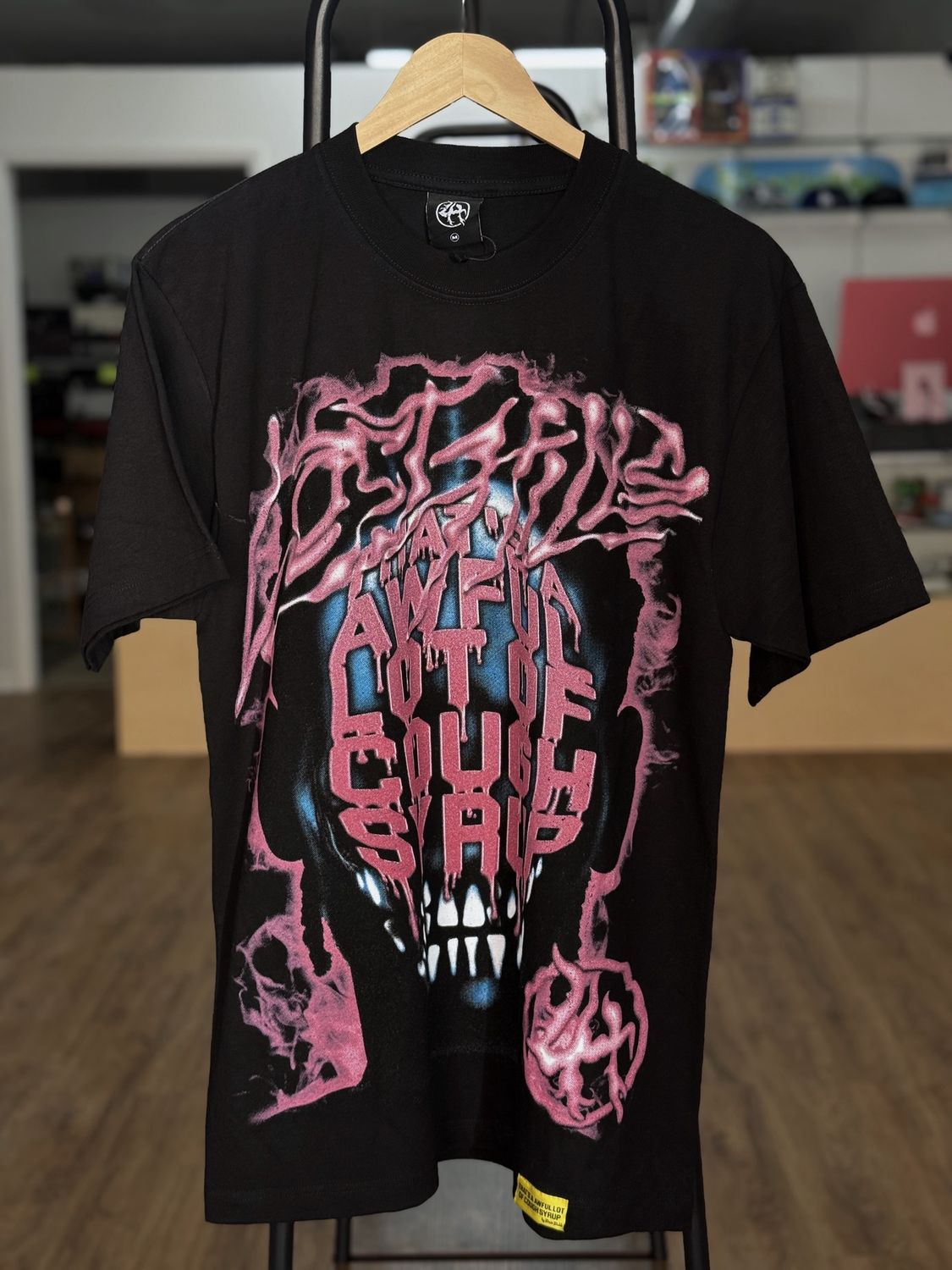Lost Hills x Cough Syrup Black Tee