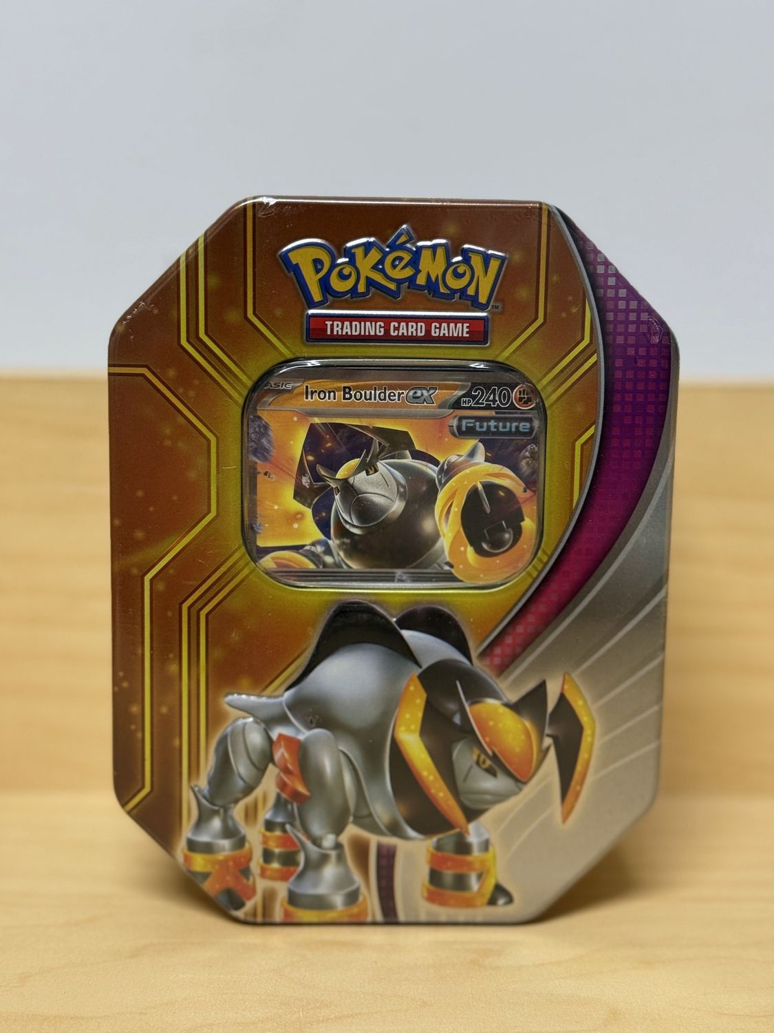 Pokemon Sword &amp; Shield Paradox Destinies Tin Iron Boulder