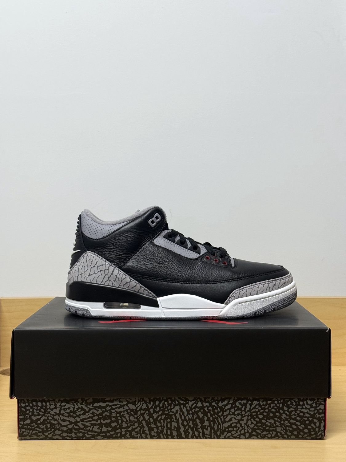 Jordan 3 Black Cement (2024) Sz 9M