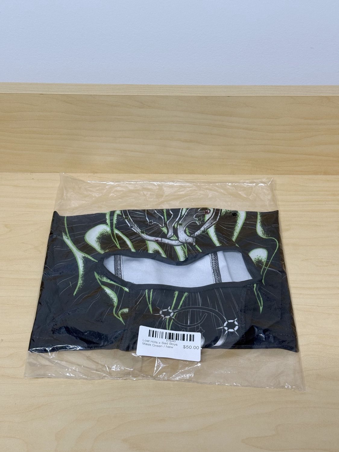 Lost Hills x Sad Boys Mask Green