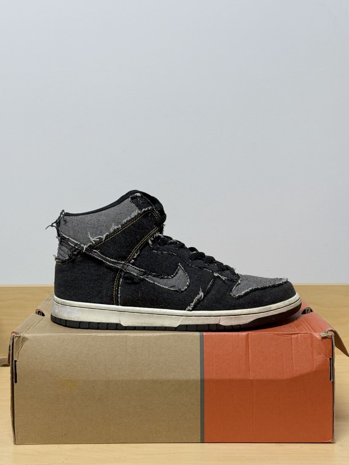 Nike Dunk High Denim Sz 10M
