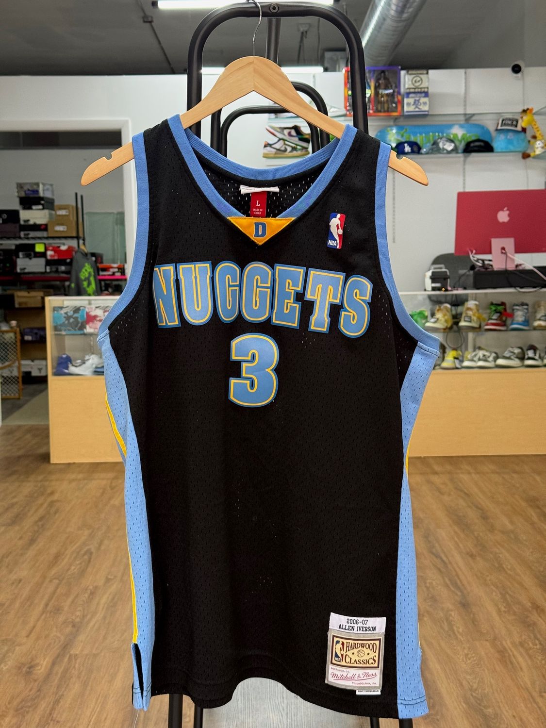 Iverson Nuggets Jersey