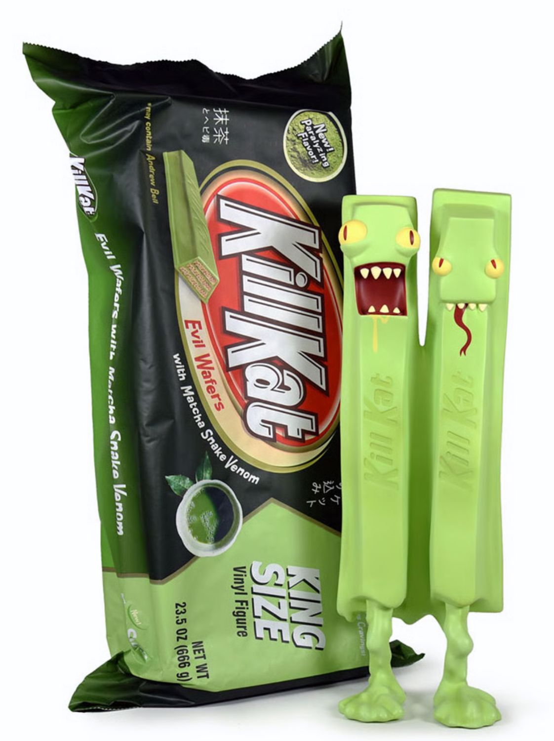 KitKat Matcha Figure Open
