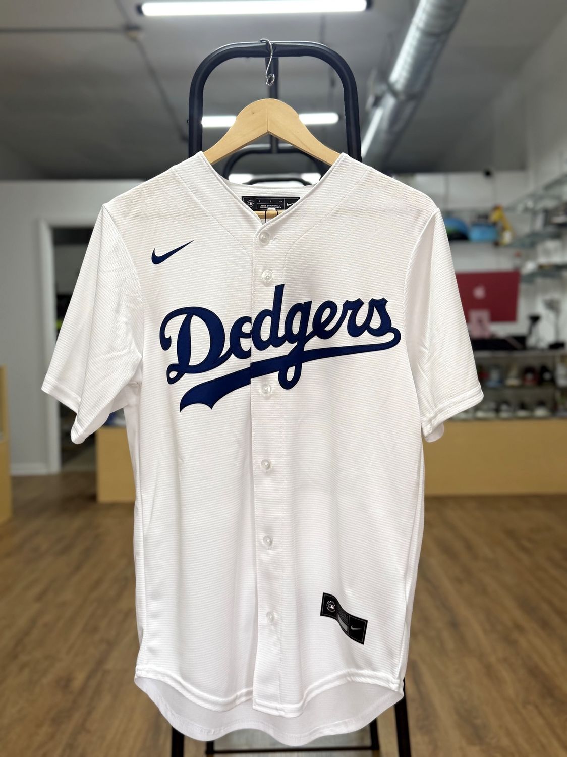 Mookie Betts White Dodgers World Series Jersey